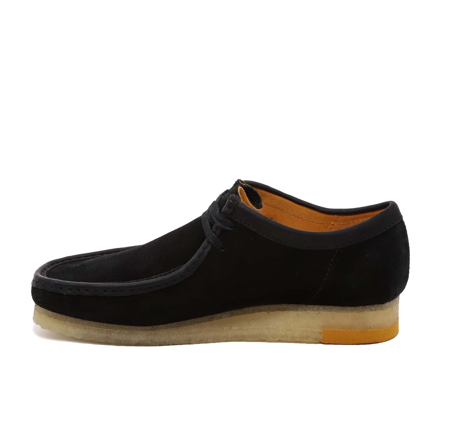 Clarks Wallabee Combi Camoscio Nero